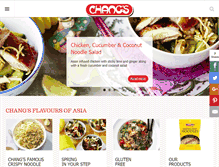 Tablet Screenshot of changs.com